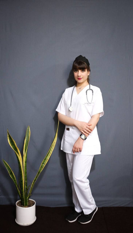 ست اسکراب پزشکی مردانه مدل یقه 7