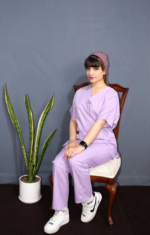 ست اسکراب پزشکی مردانه مدل یقه 7