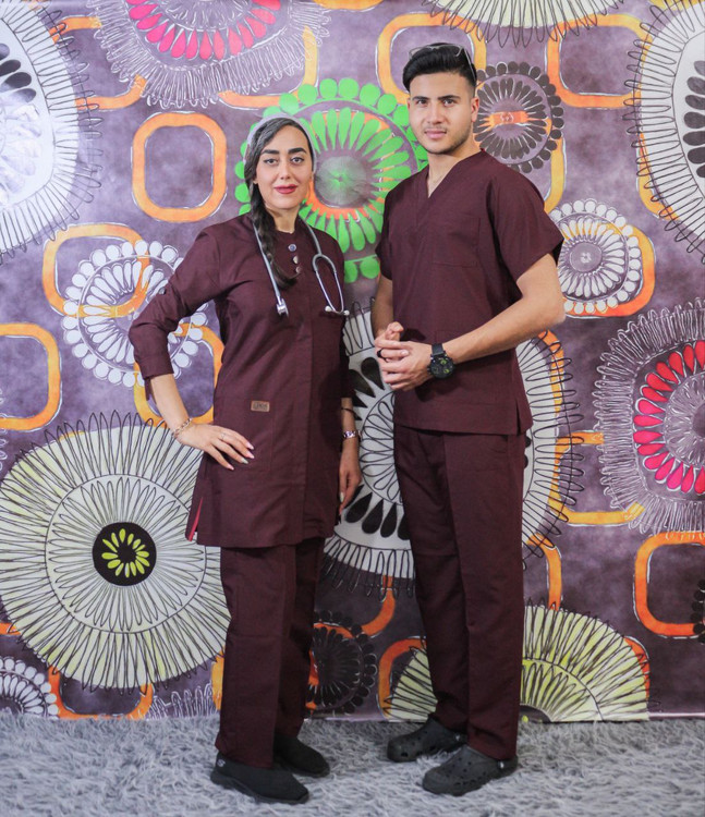 ست اسکراب پزشکی زنانه